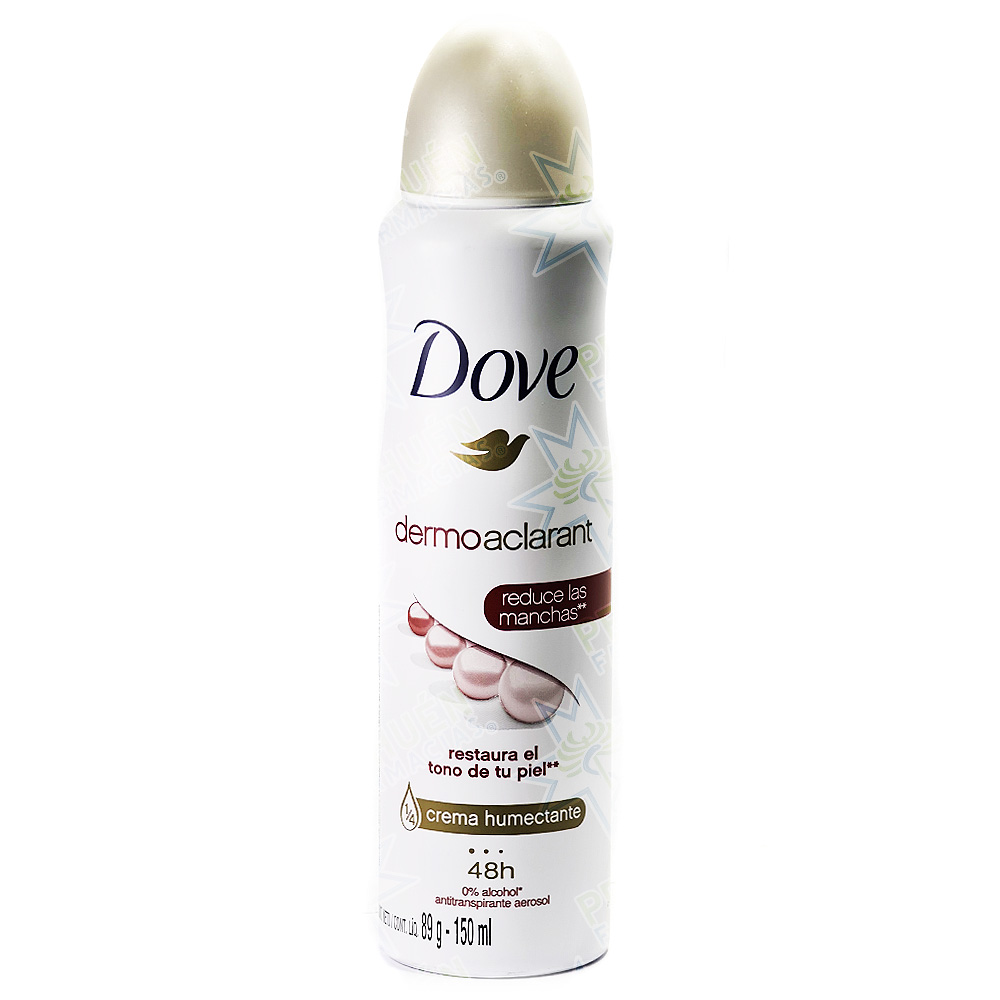 Dove Desodorante Antitranspirante Dermoaclarant Spray 150 mL