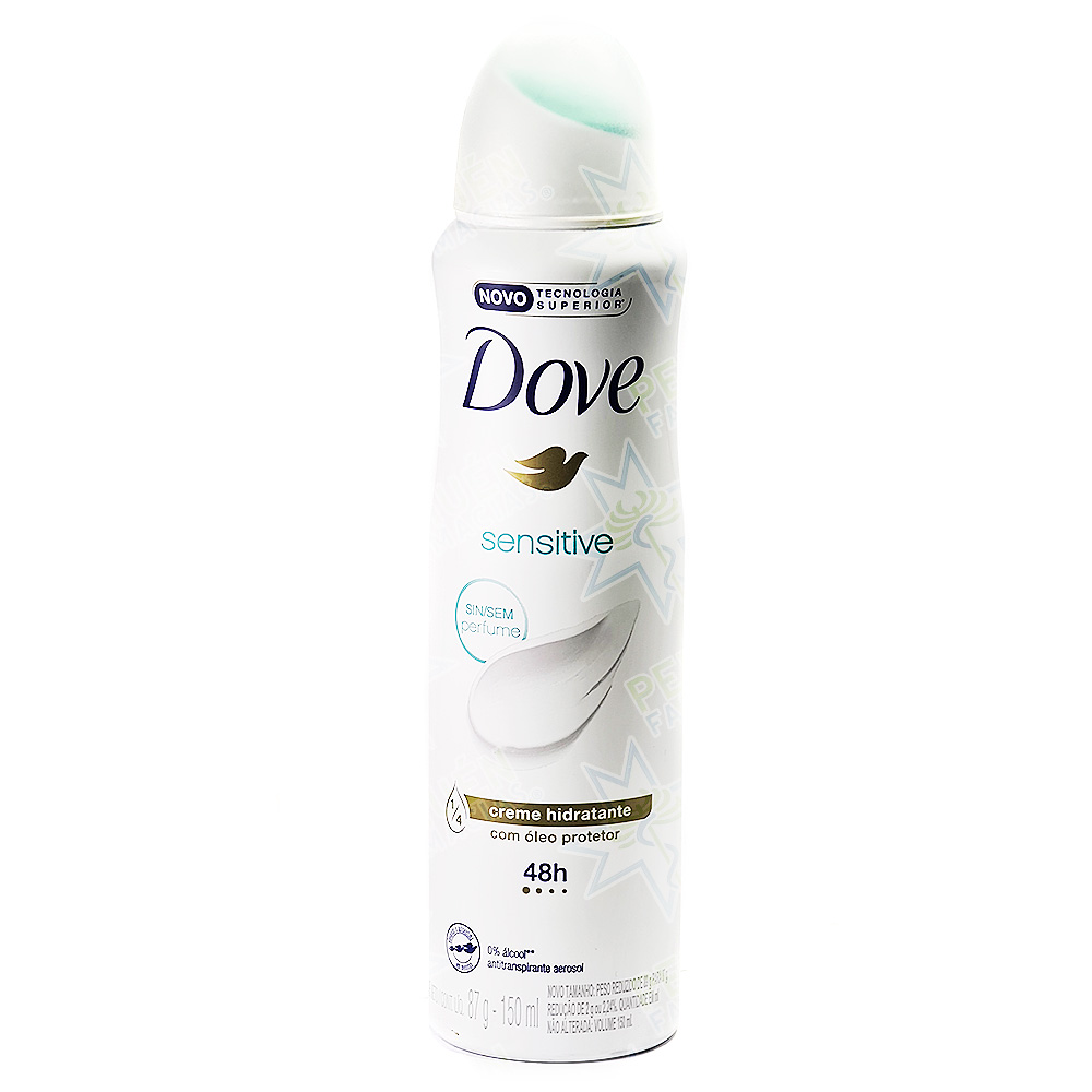 Dove Desodorante Antitranspirante Sensitive Spray 150 mL