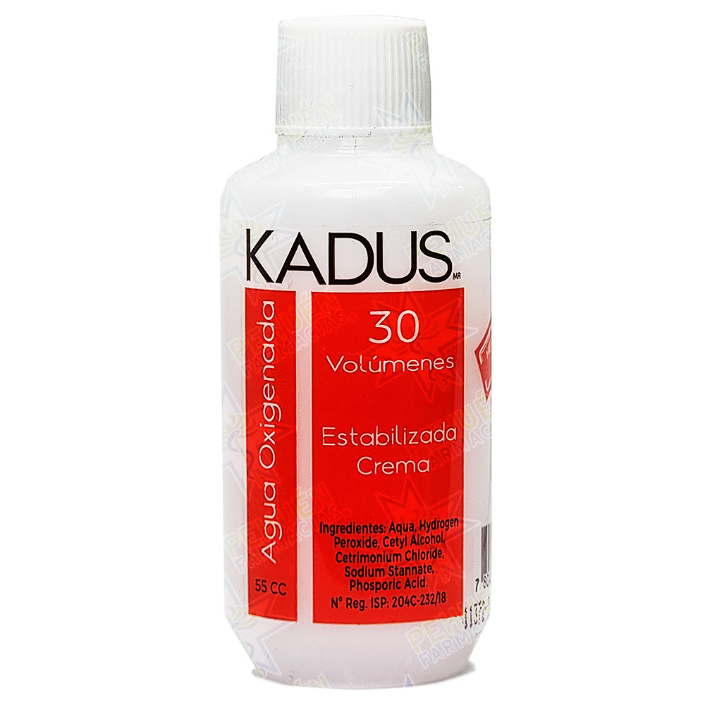 Agua Oxigenada Crema 30 Volúmenes 55 mL Kadus