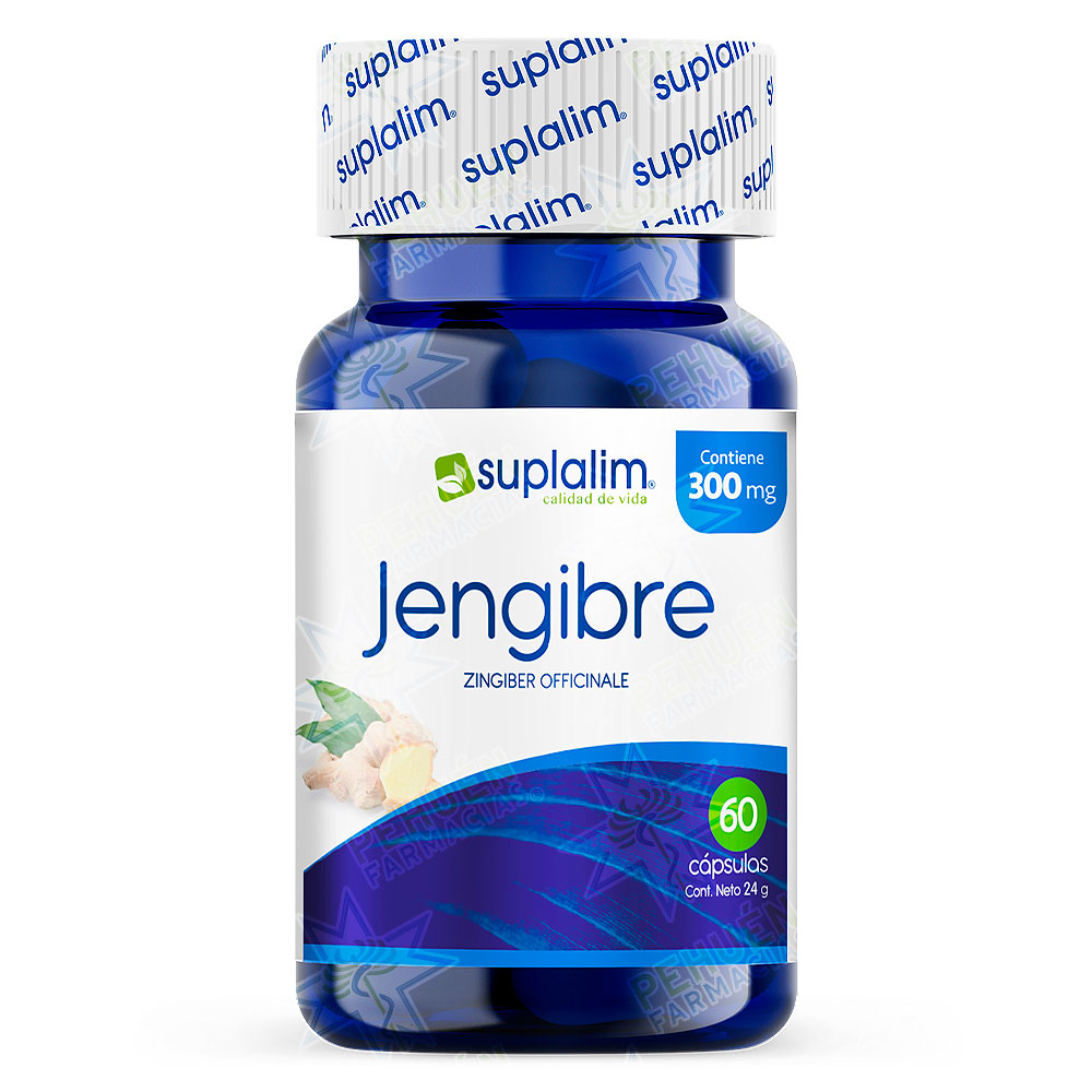 Jengibre 60 Cápsulas Suplalim