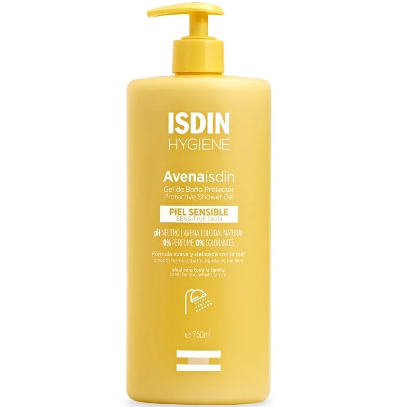 Gel de Baño Protector Piel Sensible con Avena Coloidal 750 mL Isdin