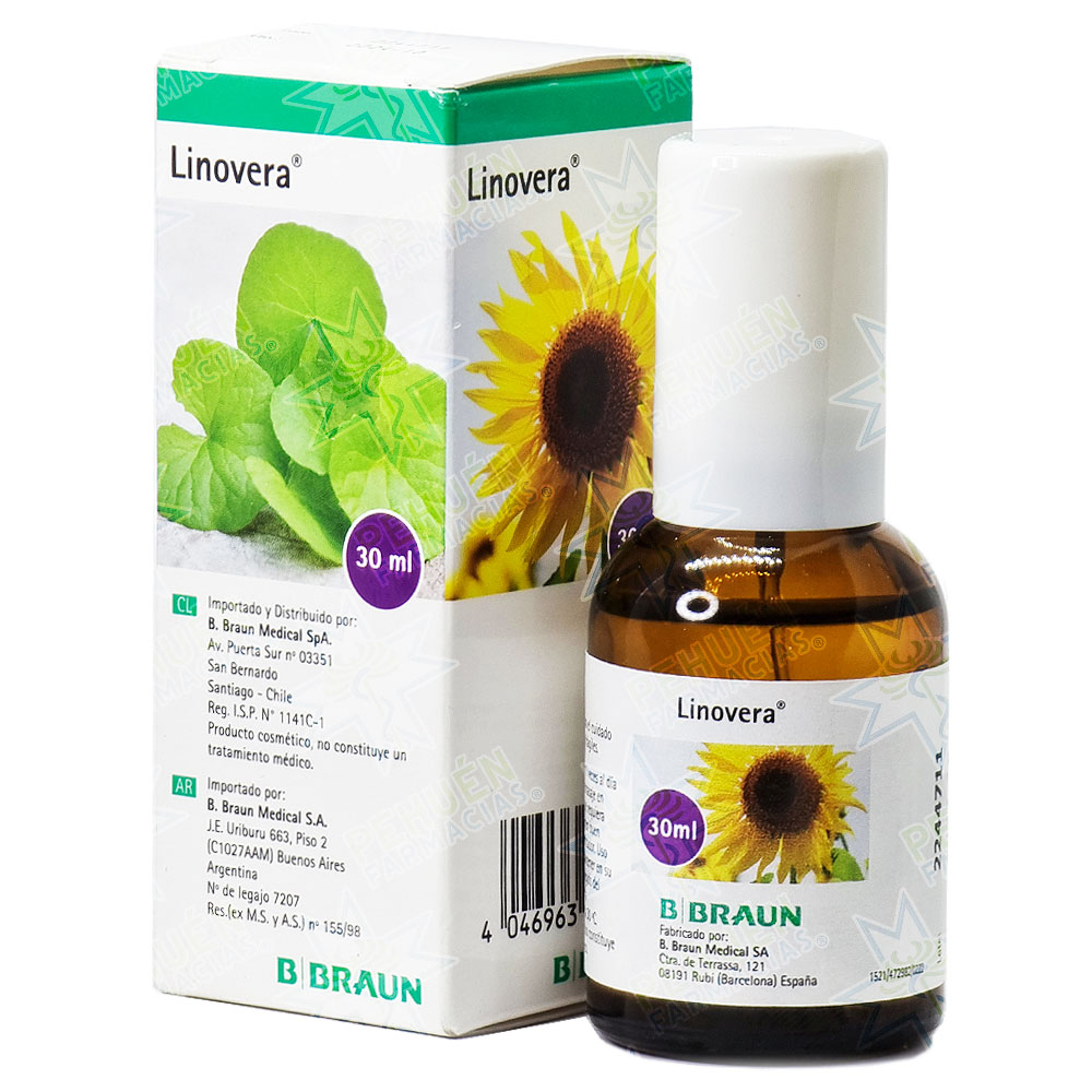 Linovera Aceite Hidratante Suavizante 30 mL B. Braun