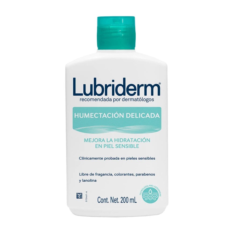 Lubriderm Humectación Delicada Crema Corporal 200 mL Johnson & Johnson