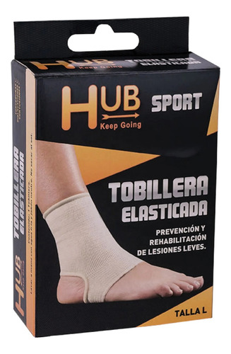 Hub Sport Tobillera Elasticada Talla L