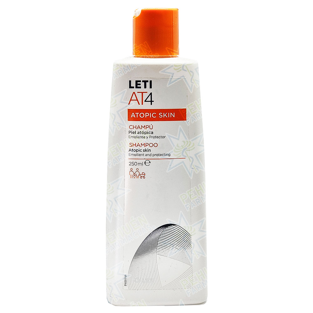Leti AT4 Shampoo Piel Atópica 250 mL Bagó
