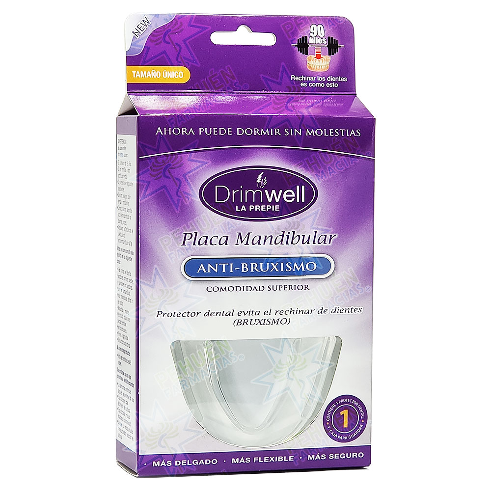 Placa Mandibular Anti Bruxismo Drimwell La Prepié