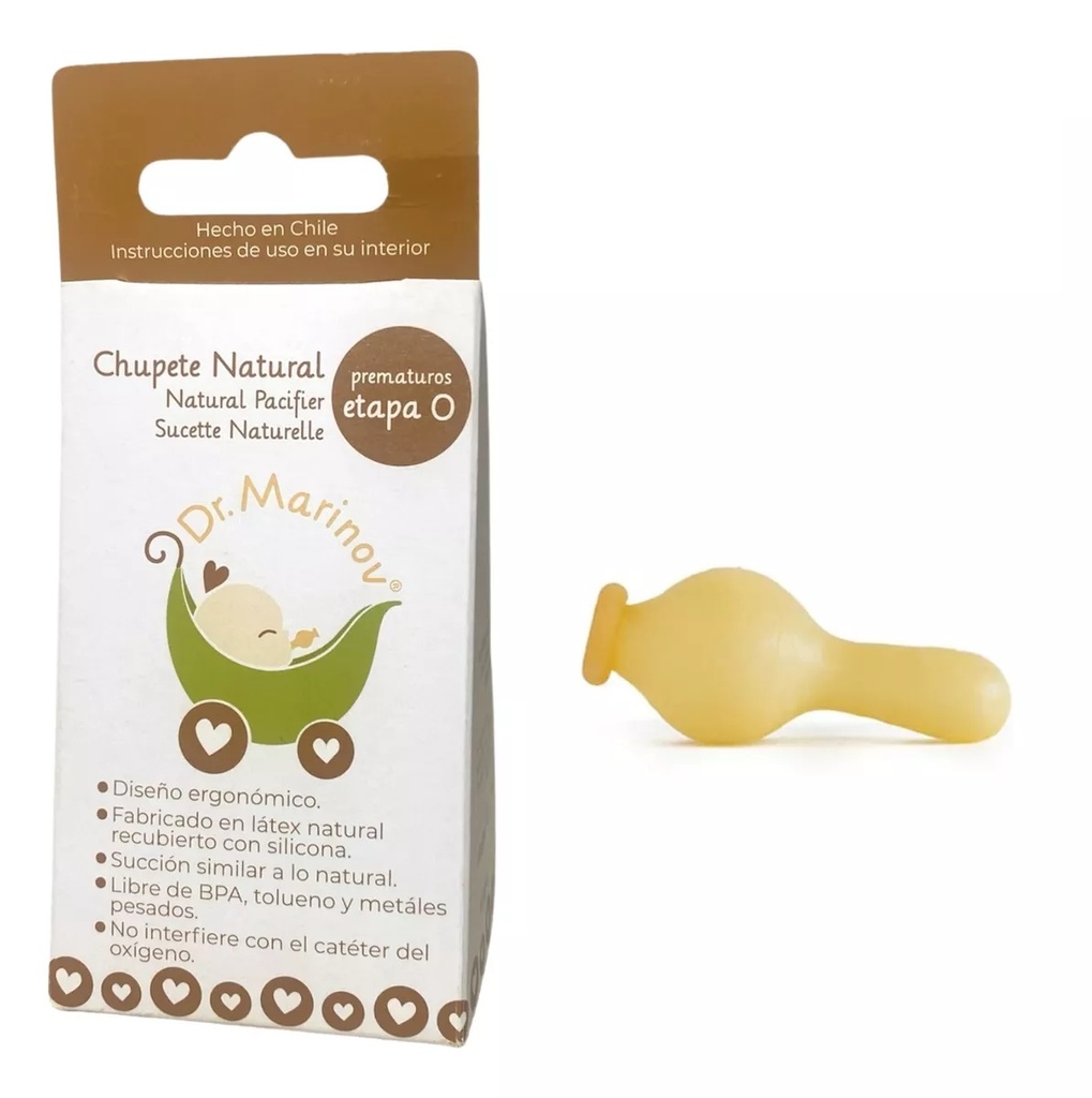 Chupete Ergonómico Dr. Marinov Etapa 0 (Prematuros)