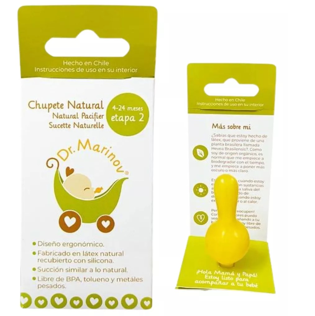 Chupete Ergonómico Dr. Marinov Etapa 2 (4 -24 m)