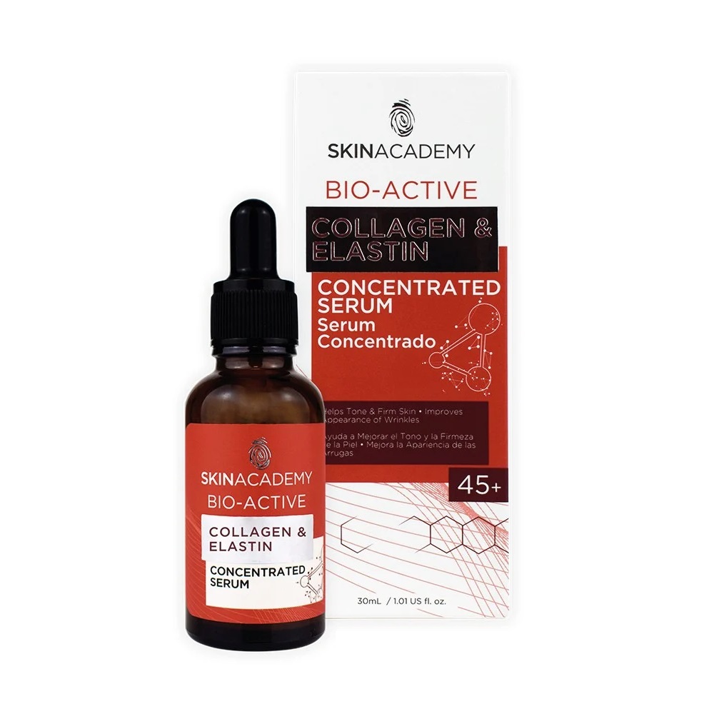 Skin Academy Bio-Active Serum Concentrado Antiarrugas Collagen Elastin 30 mL