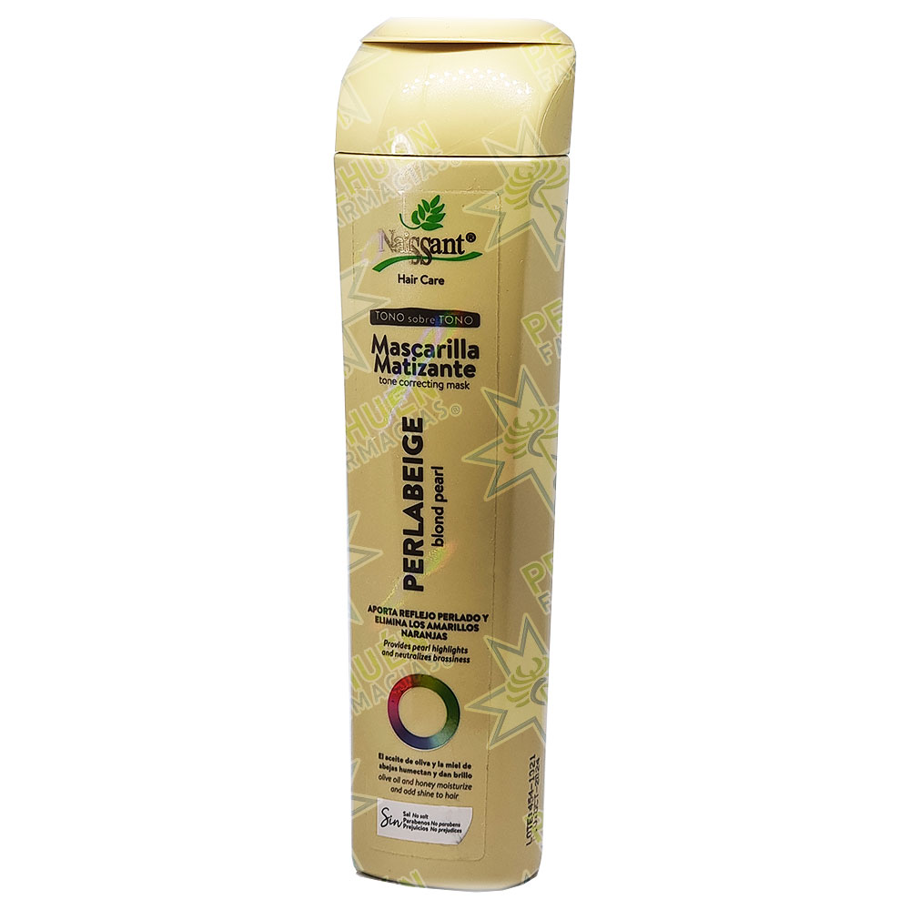 Naissant Mascarilla Matizante Rubios Perla Beige sin Sal 300 mL