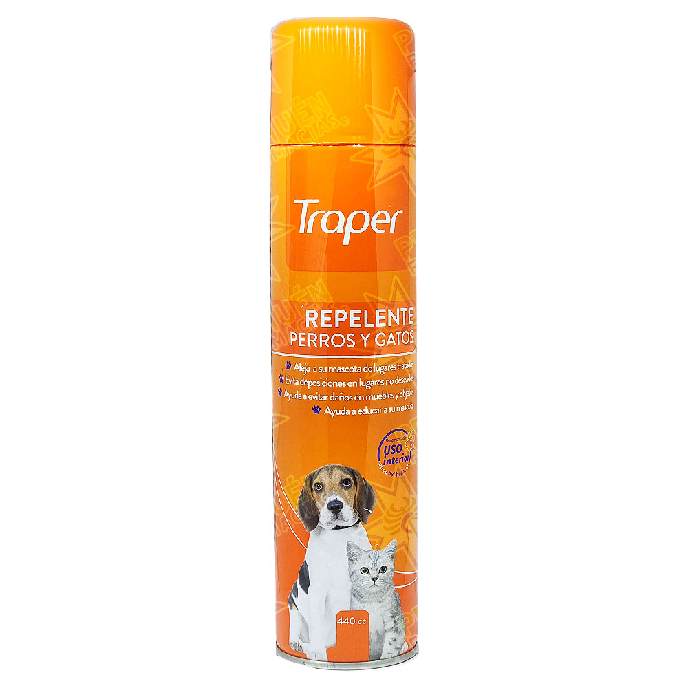 Traper Repelente Perros y Gatos Aerosol 440 mL