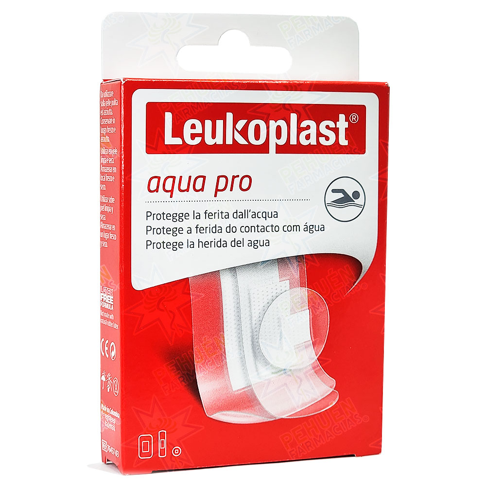 Leukoplast Aqua Pro 20 Parches Hidrófugos 3 Tamaños