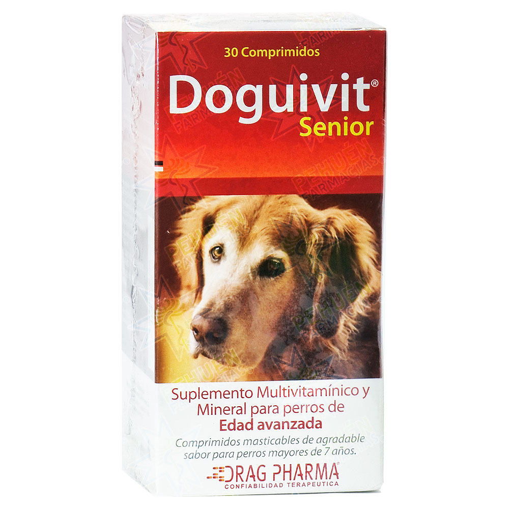 Doguivit Senior Perros 30 Comprimidos Masticables Drag Pharma