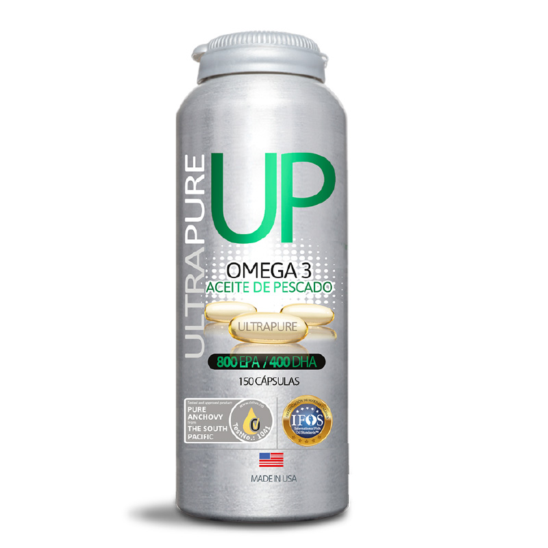 UP Omega 3 Ultrapure (800/400) mg 150 Cápsulas Blandas Newscience