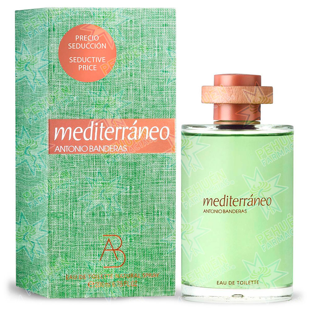 Mediterráneo Antonio Banderas Eau de Toilette Spray 200 mL