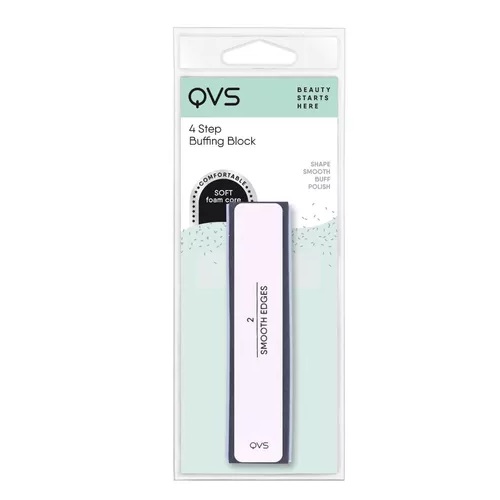 Lima Pulidora Bloque 4 Pasos: Moldea - Alisa - Pule - Abrillanta QVS