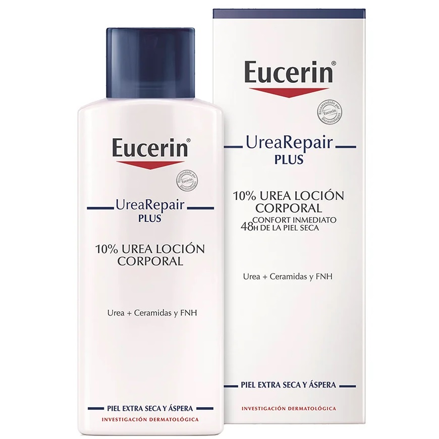UreaRepair Plus Loción Reparadora Urea 10% Piel Extra Seca y Áspera 250 mL Eucerin