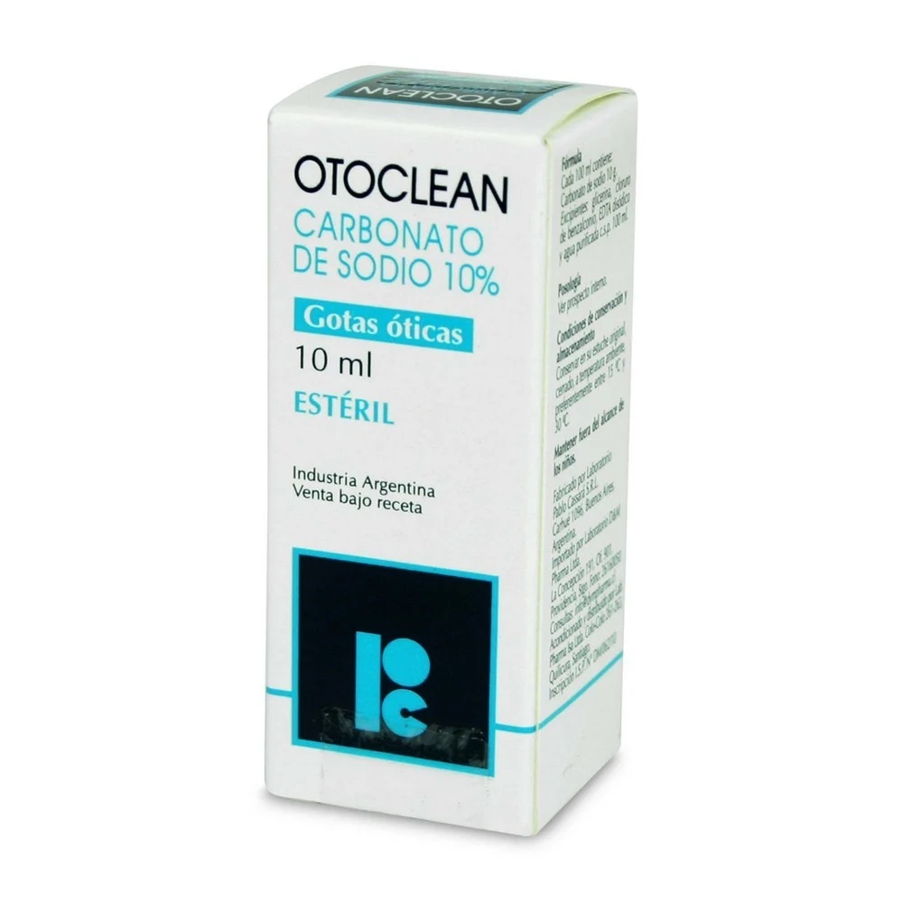 Otoclean Gotas Óticas 10 mL Laboratorio Pablo Cassará*
