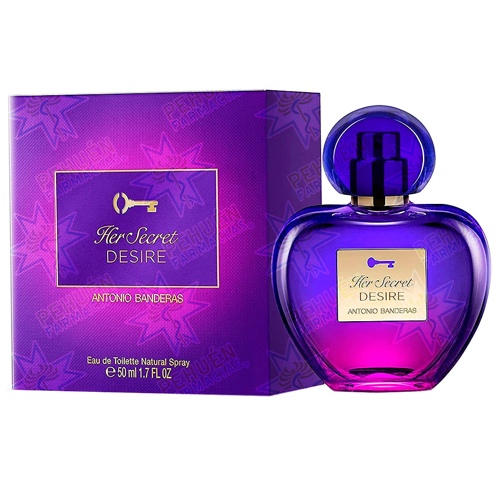 Her Secret Desire Eau de Toilette Spray 50 mL Antonio Banderas