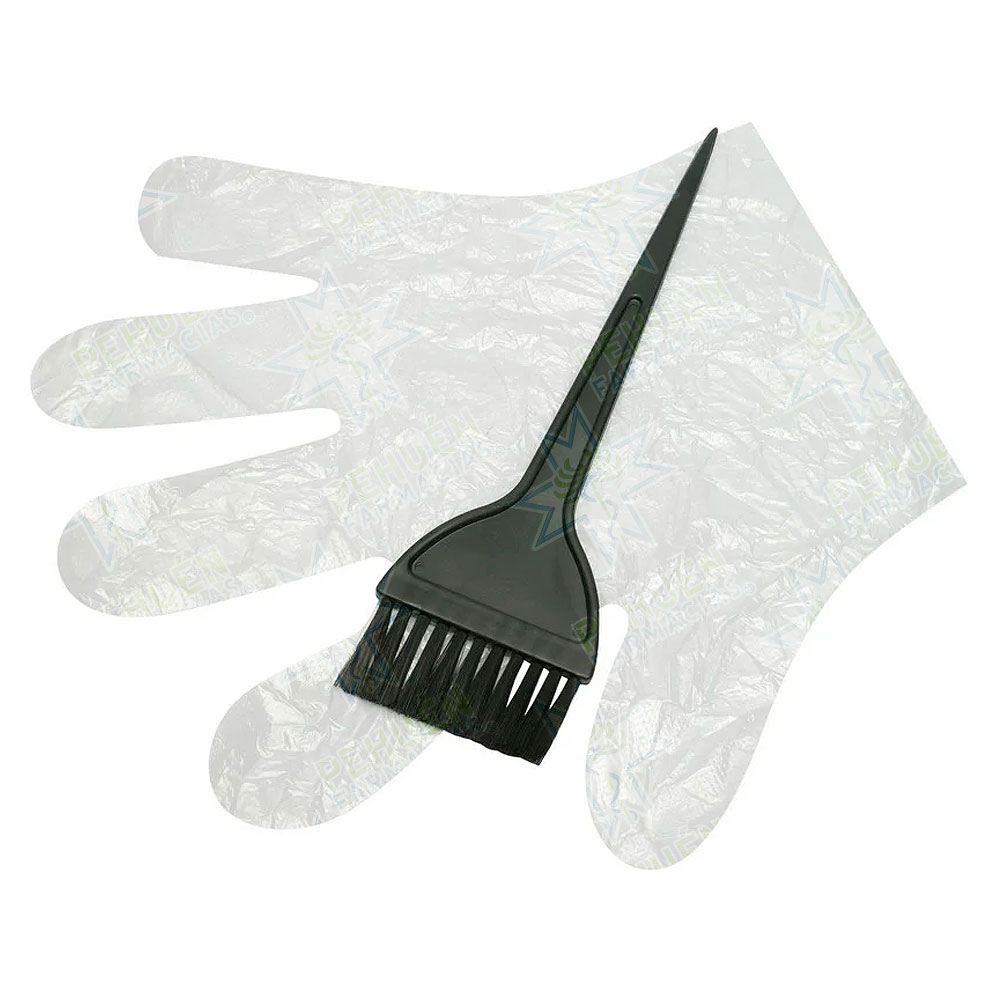 Set de Aplicación de Tintura Pincel + Guantes MIC
