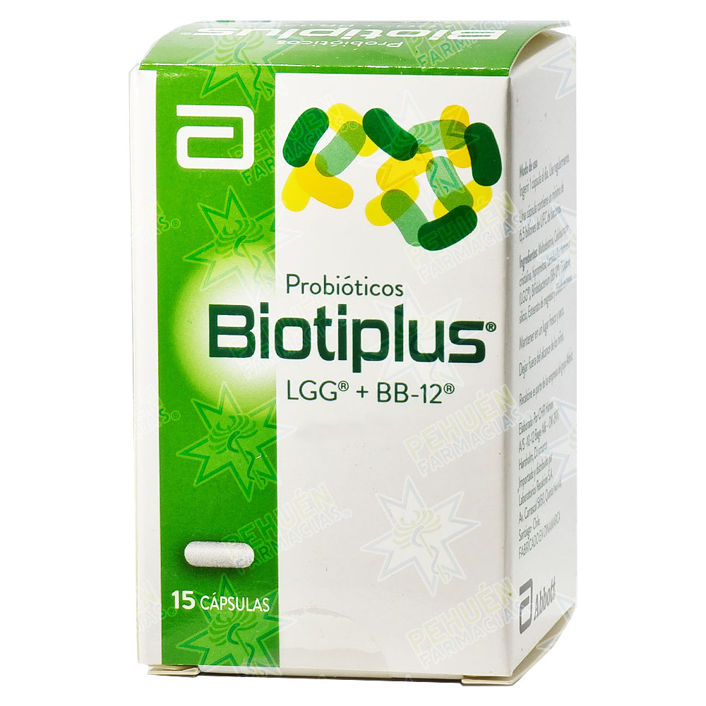 Biotiplus 6.500 mill. UFC 15 Cápsulas Abbott