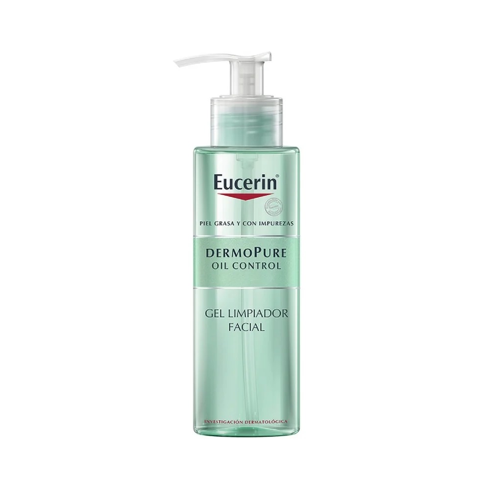 DermoPure Oil Control Gel Limpiador Facial 200 mL Eucerin