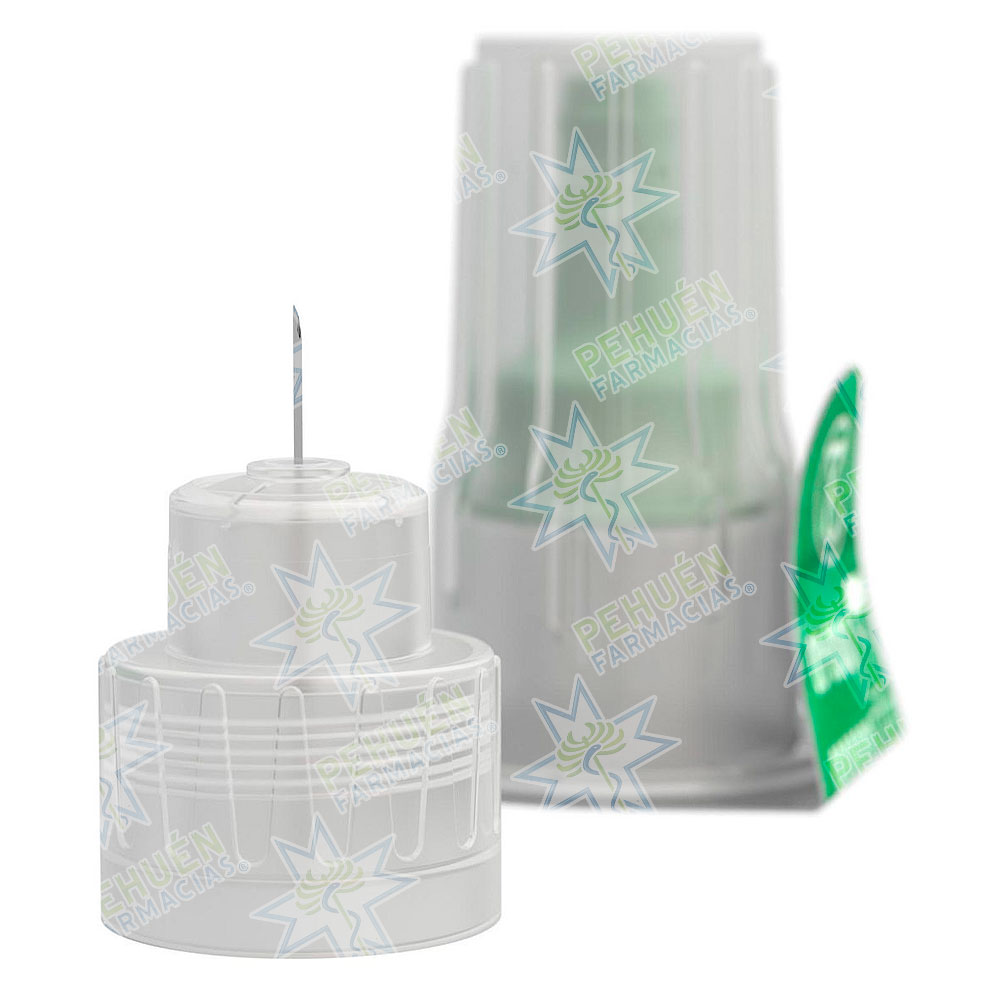 BD Ultra-Fine 32G x 5/32" (4mm) Aguja Hipodérmica para Lápiz de Insulina Becton Dickinson