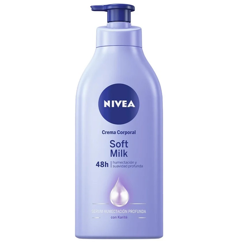 Nivea Body Soft Milk 48h Crema Corporal Piel Seca 1000 mL Beiersdorf