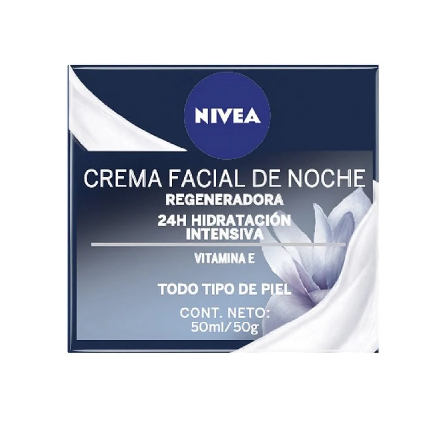 Nivea Crema Facial Hidratante Regeneradora Noche 50 mL Beiersdorf