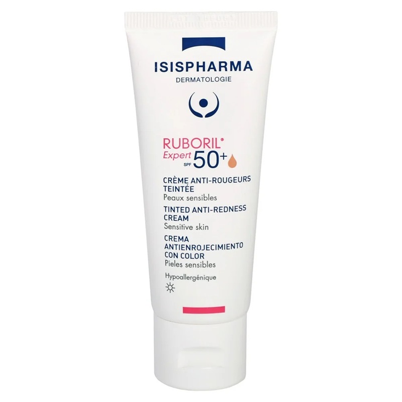 Ruboril Expert Crema Antienrojecimento con Color FPS 50+ Piel Sensible 40 mL IsisPharma