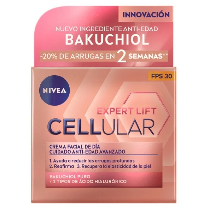 Nivea Expert Lift Cellular Anti-Edad Crema Día Bakuchiol FPS 30 50 mL