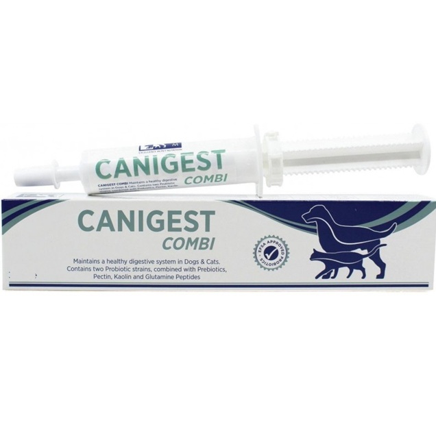 Canigest Combi Gato/Perro Probiótico Jeringa Pasta Oral 16 mL TRM