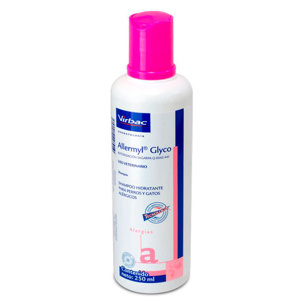 Allermyl Glyco Shampoo Perros/Gatos 250 mL Virbac