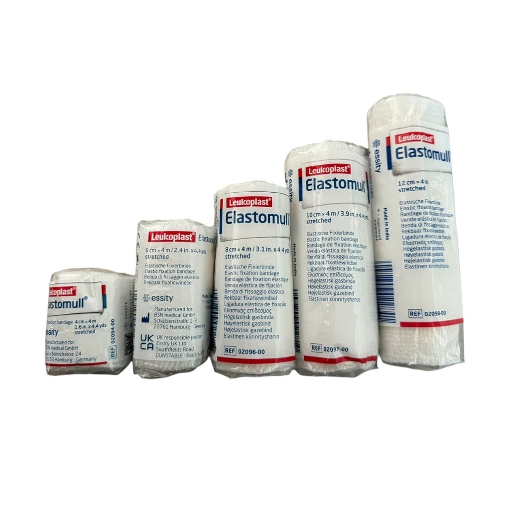 Elastomull Venda Gasa Elástica de Fijación 12 cm x 4 m Leukoplast