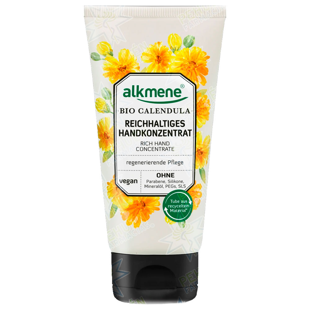 Alkmene Crema de Manos Regeneradora manos Agrietadas Caléndula 75 mL