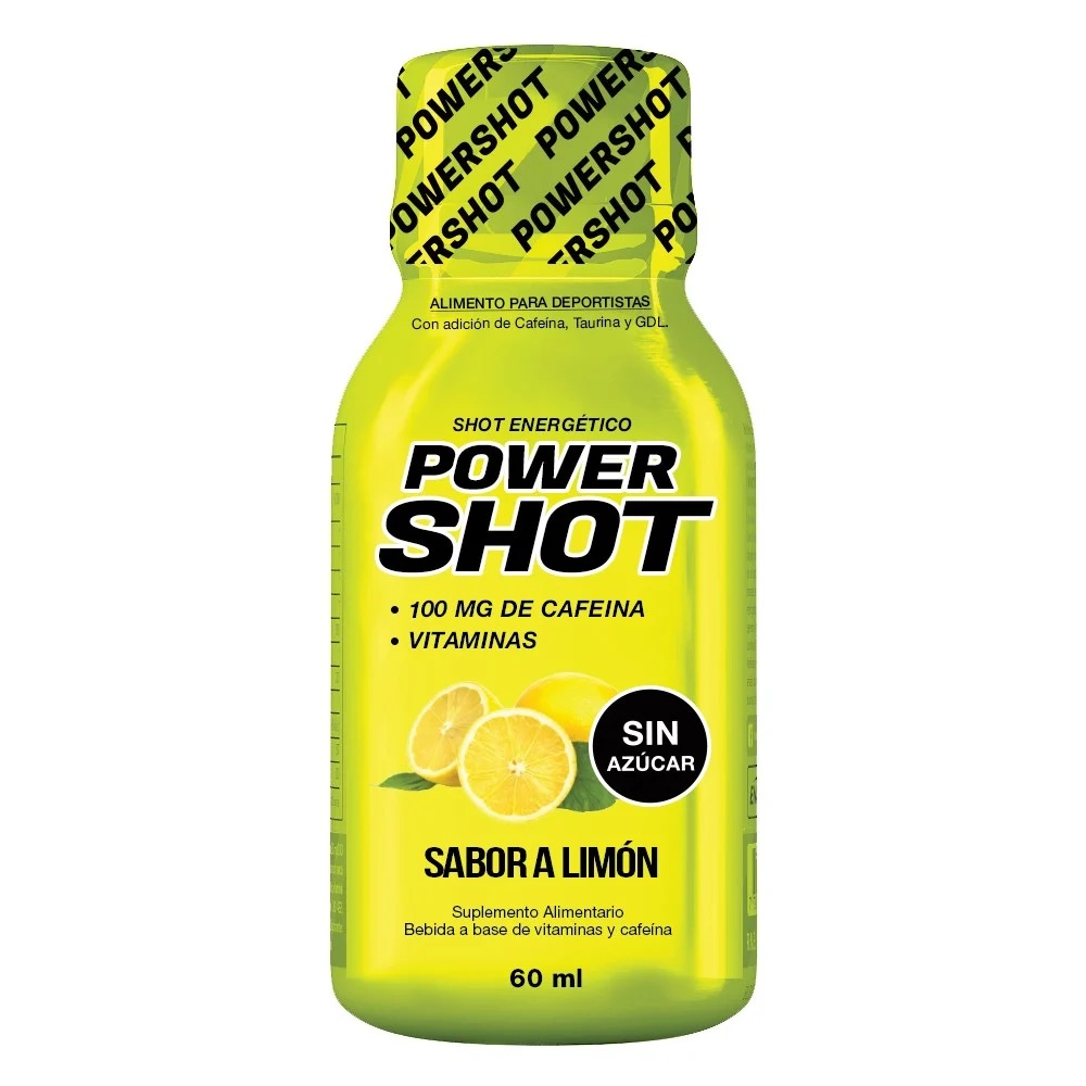 Power Shot Energético Sabor Limón 60 mL