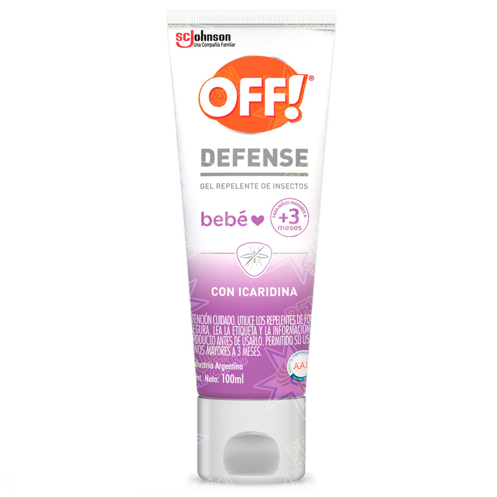 Off! Defense Bebé Gel Repelente 100 mL SCJohnson