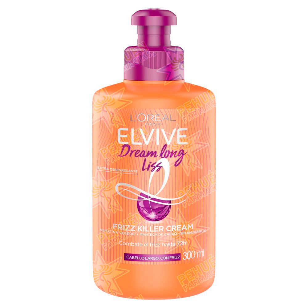 Elvive Crema Para Peinar Dream Long Liss Cabello Largo Con Frizz 300 mL L'oreal