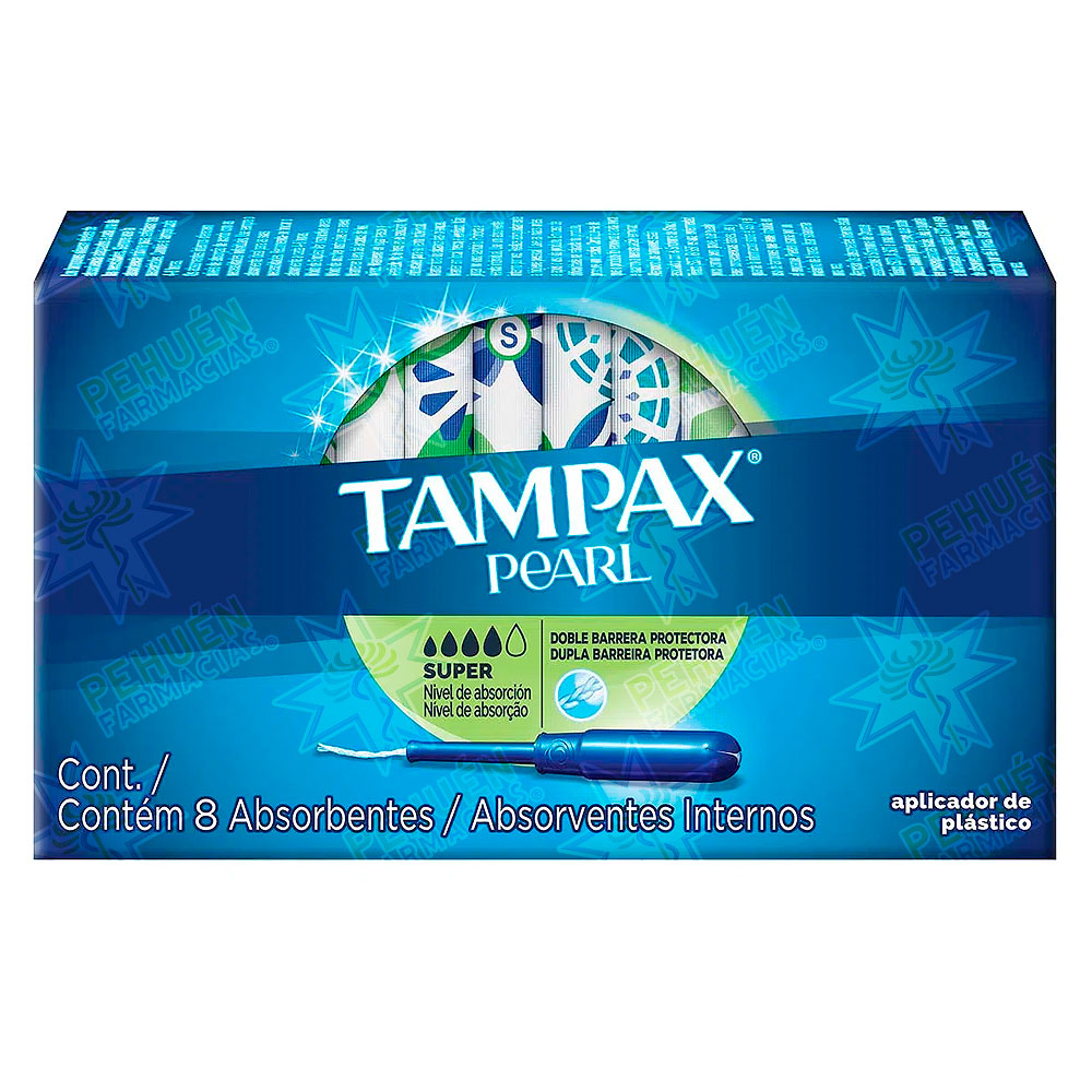 Tampax Pearl Super 8 Tampones P&G