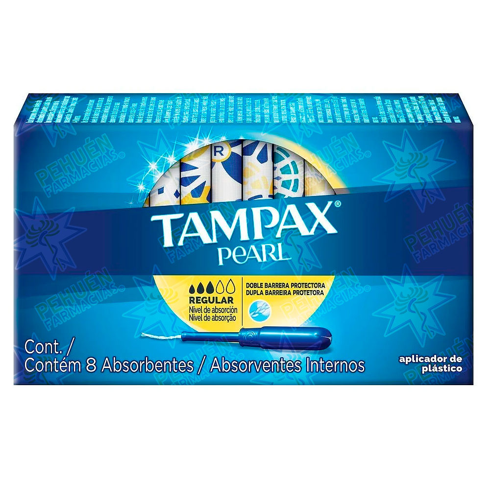Tampax Pearl Regular 8 Tampones P&G