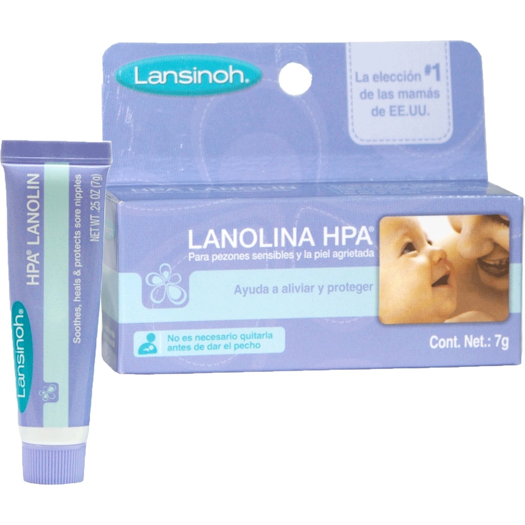 Lansinoh HPA Pezones Sensibles Lanolina Ungüento 7 g