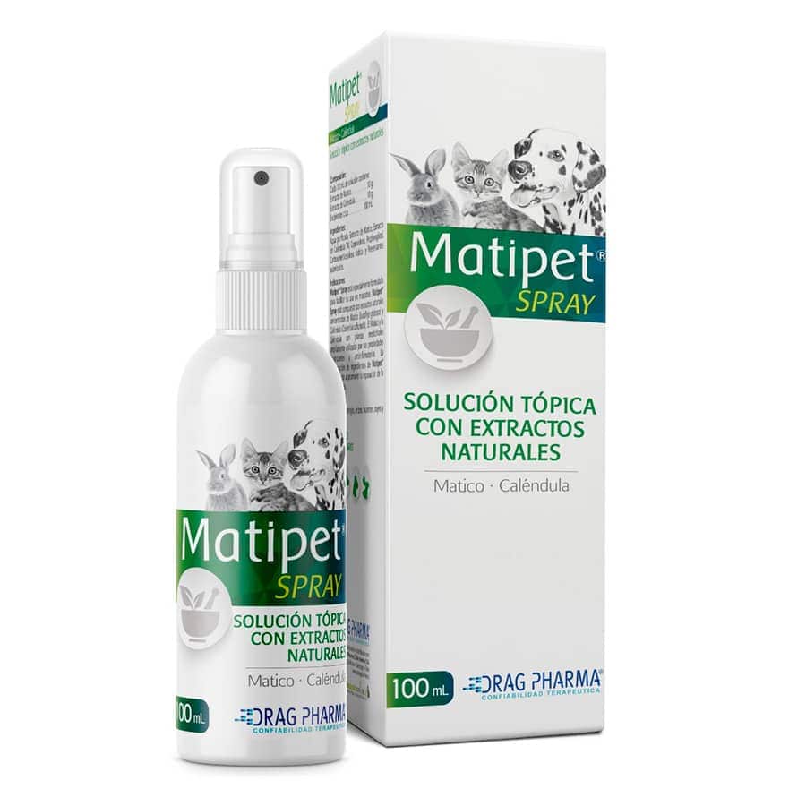 Matipet Spray Tópico 100 mL Gato/Perro/Otros Drag Pharma
