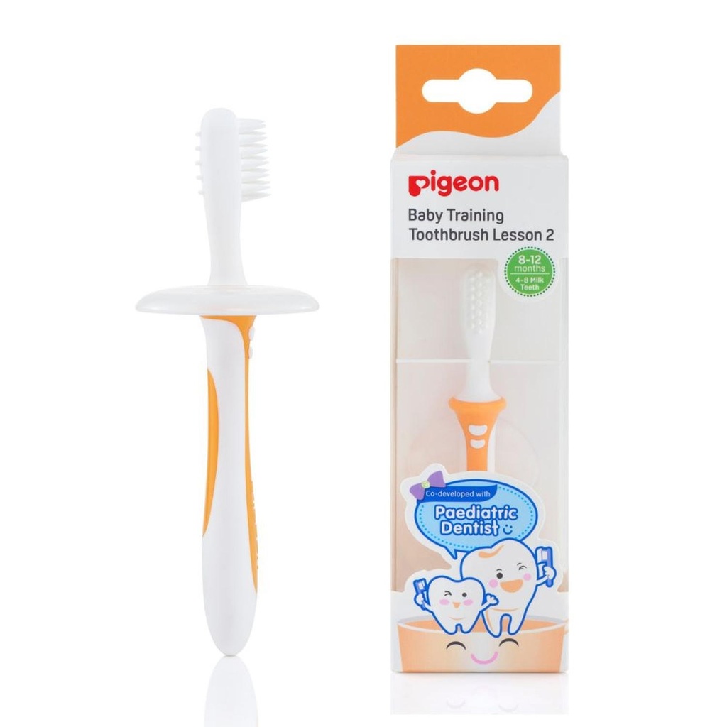 Pigeon Cepillo Dental Aprendizaje Etapa 2 para Bebé