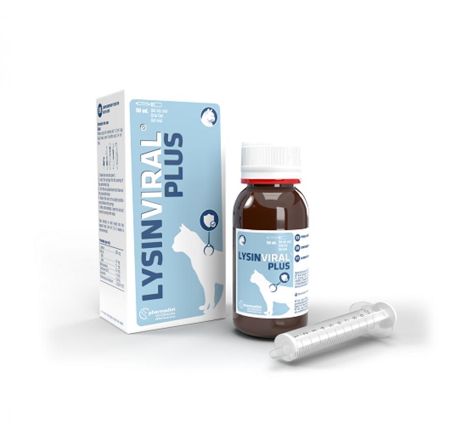Lysinviral Plus Gel Oral Gatos 50 mL Pharmadiet