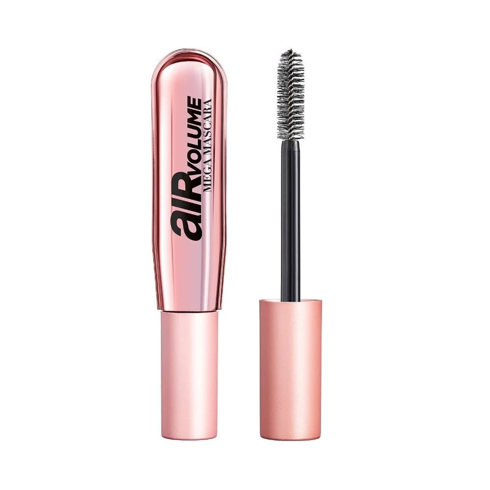 L'oreal Máscara de Pestañas Air Volume Mega Lavable Negro 9.4 mL