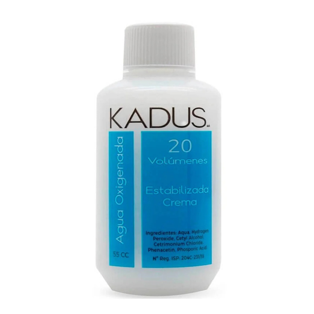 Agua Oxigenada Crema 20 Volúmenes 55 mL Kadus