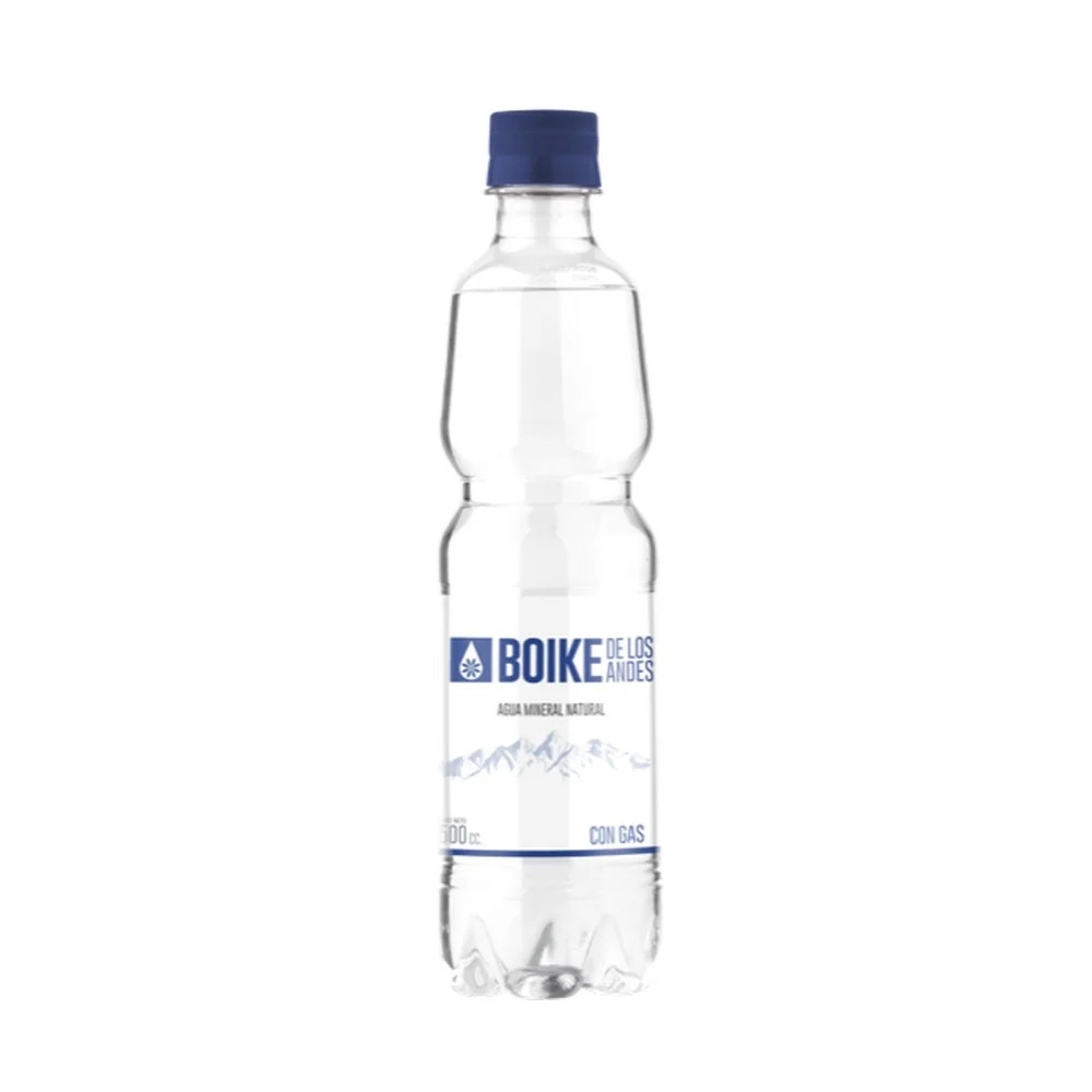 Boike Agua Mineral Natural Con Gas 500 mL