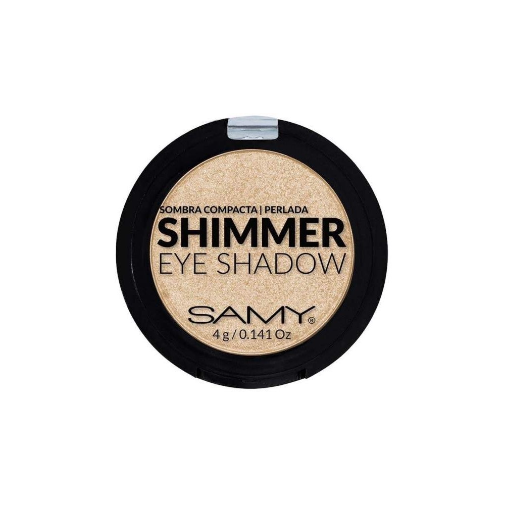 Samy Eye Shadow Sombra Mineral Shimmer 04 Beige Perlado