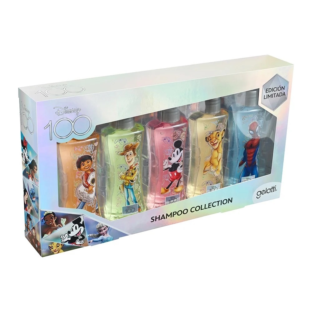 Disney 100 Pack 5 Shampoo Collection Niño 50 ml Gelatti