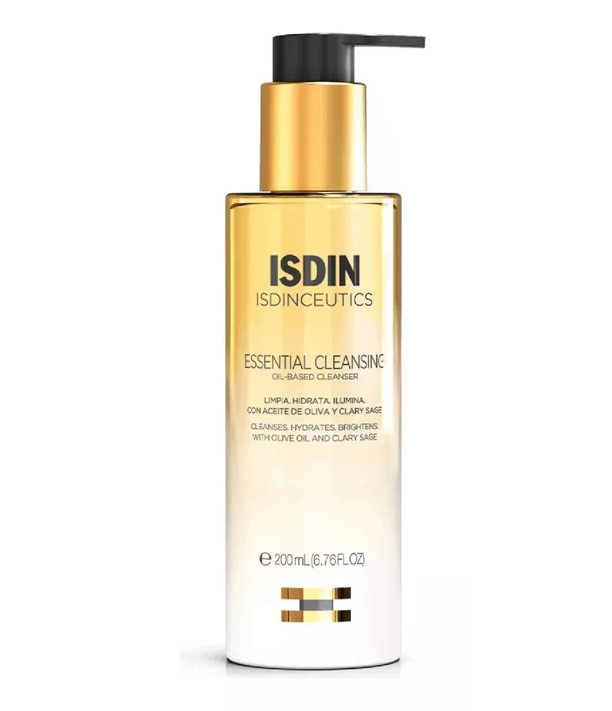 Isdinceutics Essential Cleansing Aceite Limpiador Facial Oil-To-Milk 200 mL Isdin